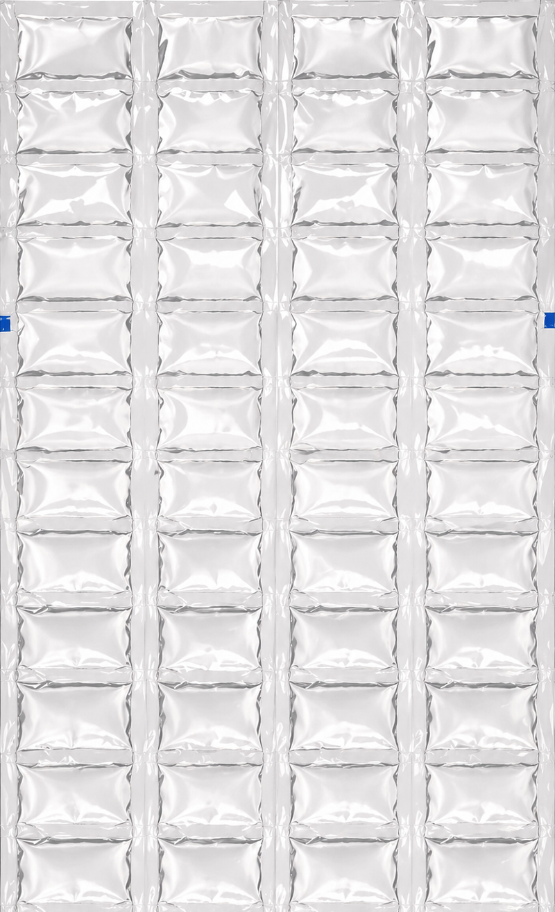 FluxCold Reusable Ice Packs for Coolers - 12" x 17" Extra Large Cooling Sheets (4 Pack)