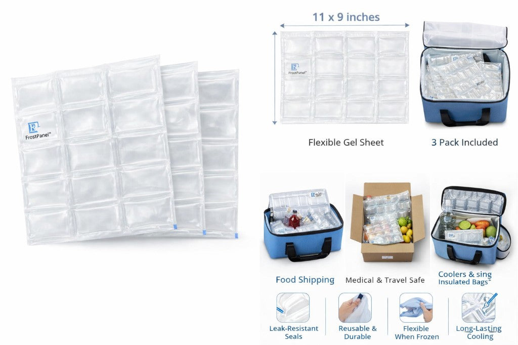 Product dimensions, 3-pack, and use cases